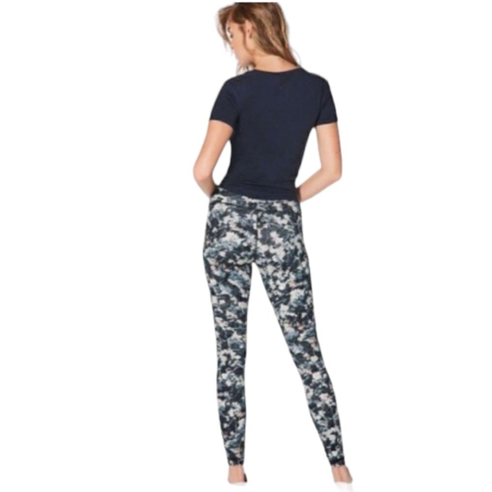 Lululemon Wunder Under floral high rise full length leggings Spring Bloom size 4